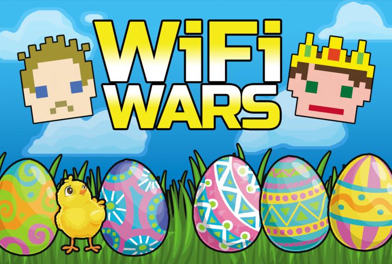 WiFi wars easter poster